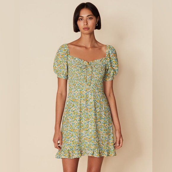 NWT Faithfull the Brand Sasha Mini Dress - Size S - Picture 1 of 8